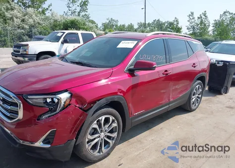 2018 GMC Terrain Slt from USA, damaged, VIN 3GKALPEXXJL254981